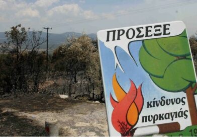Υψηλή κατηγορία κινδύνου πυρκαγιάς τη Δευτέρα 13 Ιουλίου στο Δήμο Δελφών 