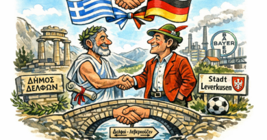 Ο Δήμος Δελφών εκκινεί τη διαδικασία αδελφοποίησης με το Δήμο Λεβερκούζεν