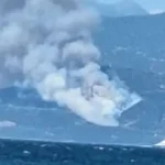 Φωτιά στη Δωριδα   –  Μετά την εκκένωση σε Κλήμα-Πηγή-Κούκουρα και Νέα Κούκουρα με νέο 112 δόθηκε εντολή και για απομάκρυνση από Ευπάλιο και Πευκάκι- Δύο άτομα   διακομίστηκαν στο Κέντρο Υγείας Ναυπάκτου αλλά είναι καλά στην υγεία τους.