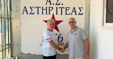 Την έναρξη της συνεργασίας του με τον προπονητή Παναγιώτη Καραχρηστο ανακοίνωσε ο Αστέρας Ιτέας
