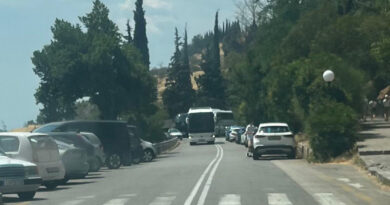 Ο Ομφαλός της Γης σε κυκλοφοριακή ασφυξία