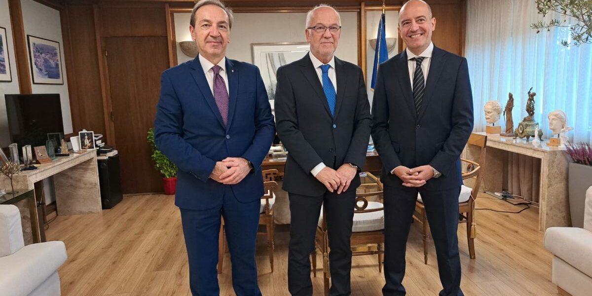 Συνάντηση Γ. Φλωρίδη – Ι. Μπούγα με τον νέο Πρέσβη της Αιγύπτου
